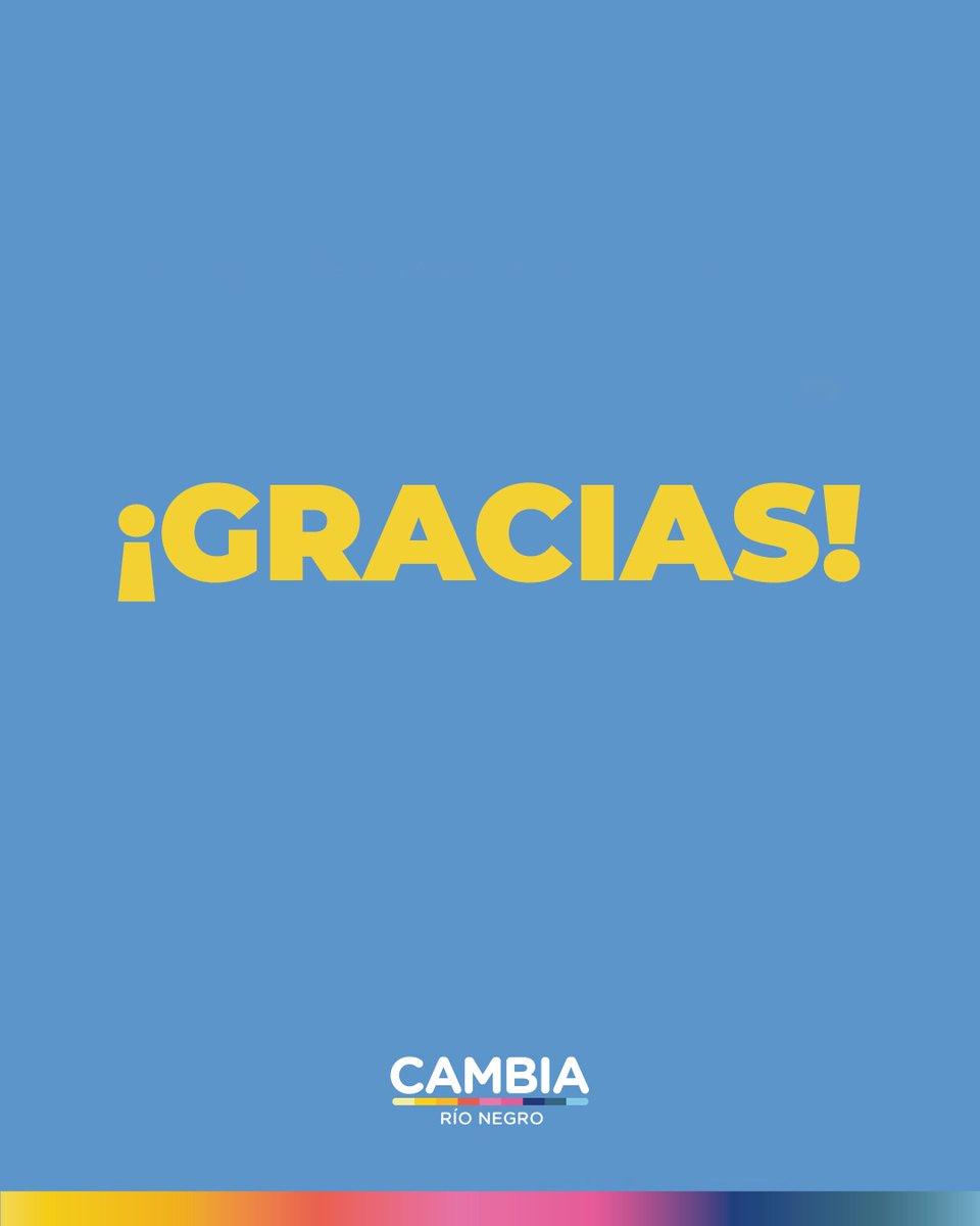 Pro_UnionRep's tweet image. Volvimos a creer en Río Negro!Hoy una provincia más republicana es posible gracias a tu voto! Sigamos transformando cada rincón del país! El cambio no se detiene 💛💪