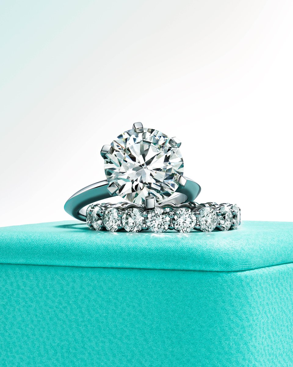 Tiffany & Co. on Twitter "Tiffany & Co. round brilliant engagement