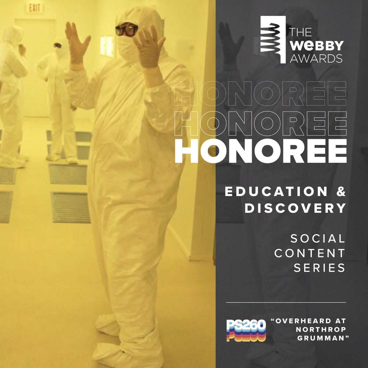 Thank you Webby's AND Thank you to our rad clients &amp; partners for this honor!