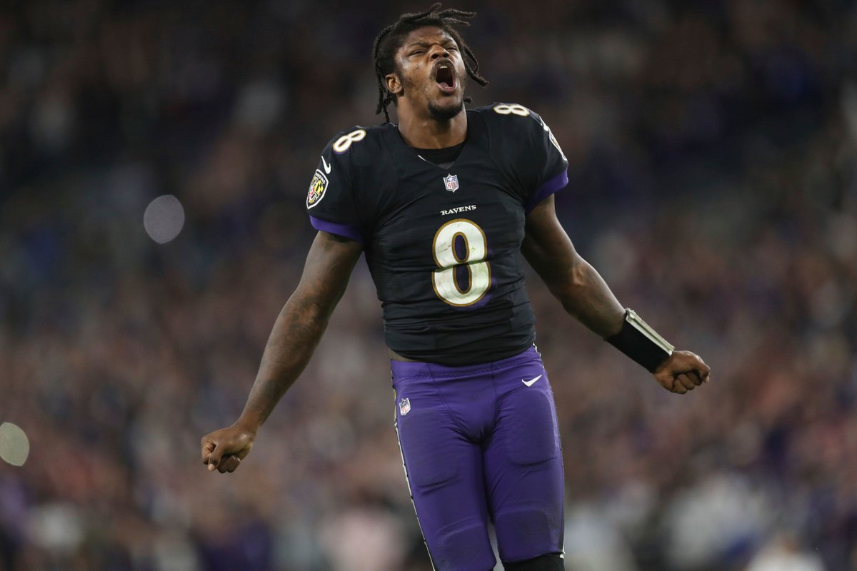 HardRockBet's tweet photo. @NFL_DovKleiman @RapSheet @PatMcAfeeShow QBs in NFL history with a 96+ passer rating and 45+ wins in their first 61 starts:  

Lamar Jackson
Patrick Mahomes https://t.co/bbAIAx5CvX