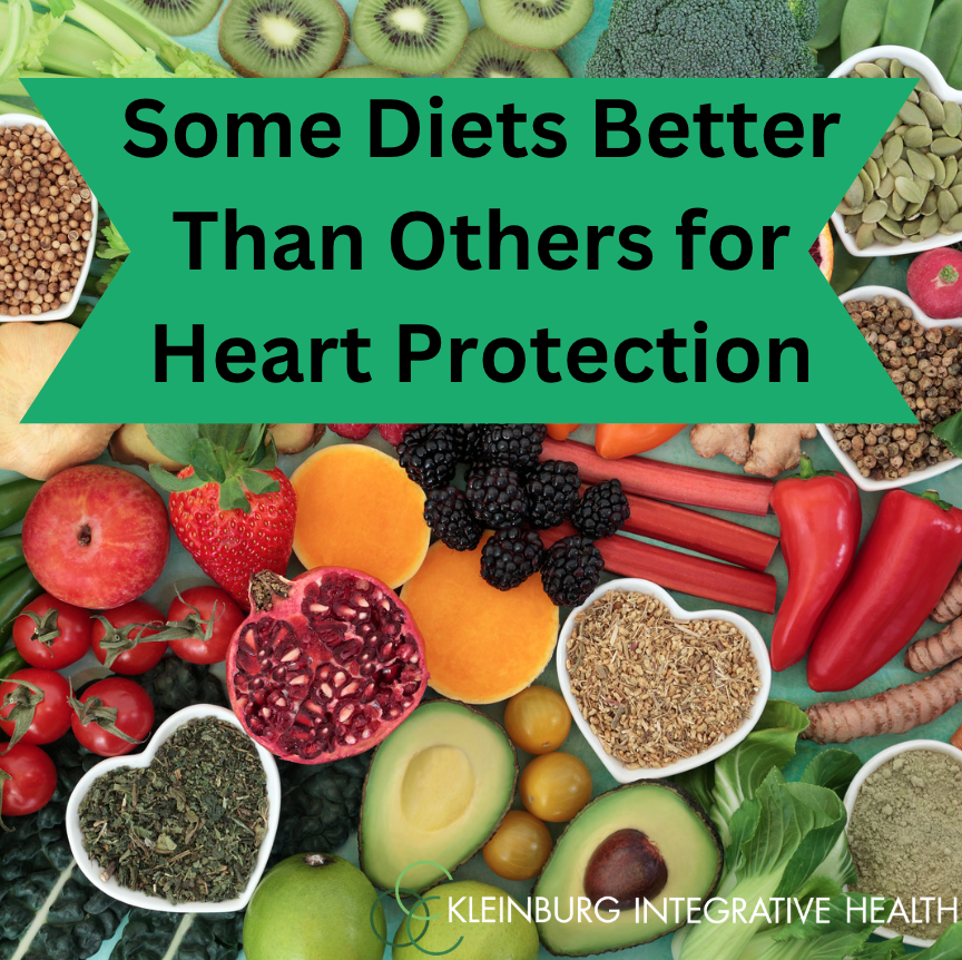 Have you ever heard of the Mediterranean diet? When compared to other diets, studies have shown it to be superior in regards to all-cause death, cardiovascular mortality and nonfatal heart attacks. For more info, book an appointment with one of our naturopathic doctors.