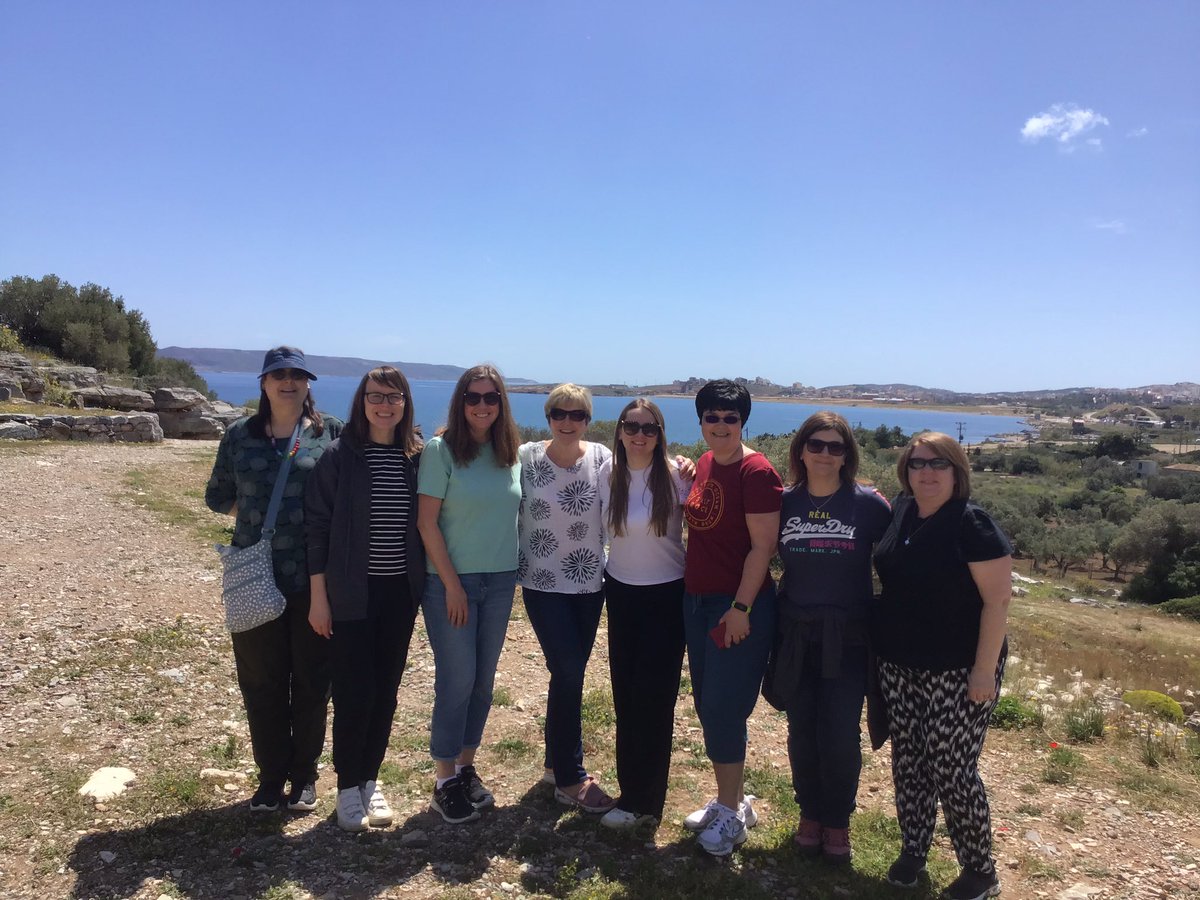 FHill_Classics's tweet photo. Classics tour 2023 (of 78) arrived in Athens! 
#Thorikos #TempleofPoseidon 
@FHill_Abroad @FarnboroughHill @Sarah404BC https://t.co/uE2fYbF3rL