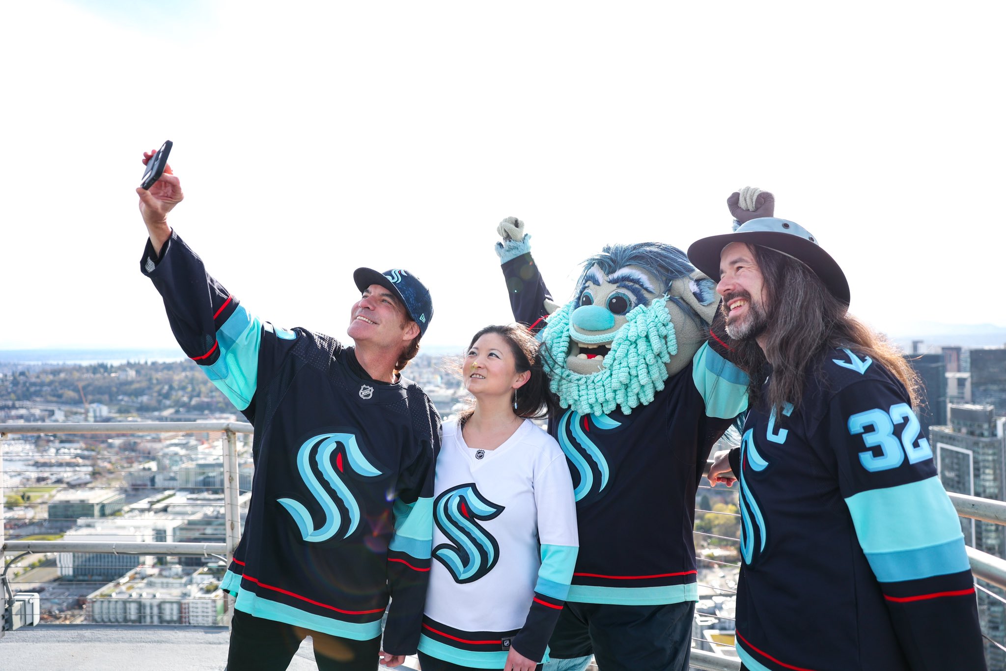 Seattle Kraken on X: Playoff beards, @train & and a #SeaKraken flag  hoisted upon the Space Needle! Seattle & @SEAbuoy are ready for the  #StanleyCup playoffs 😤  / X