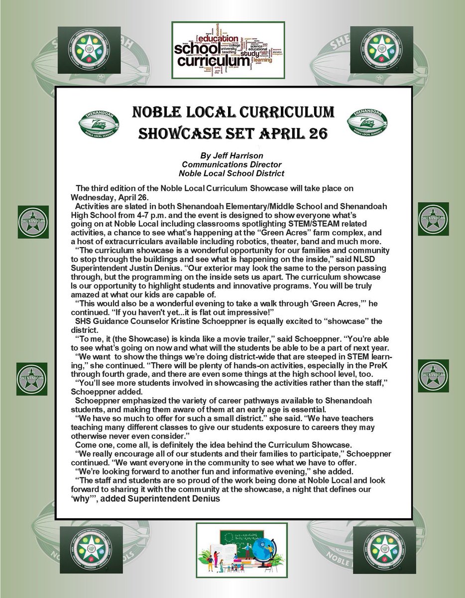 NobleLocal_SD's tweet photo. Mark your calendar for these two big events! https://t.co/c5P7a6mPds