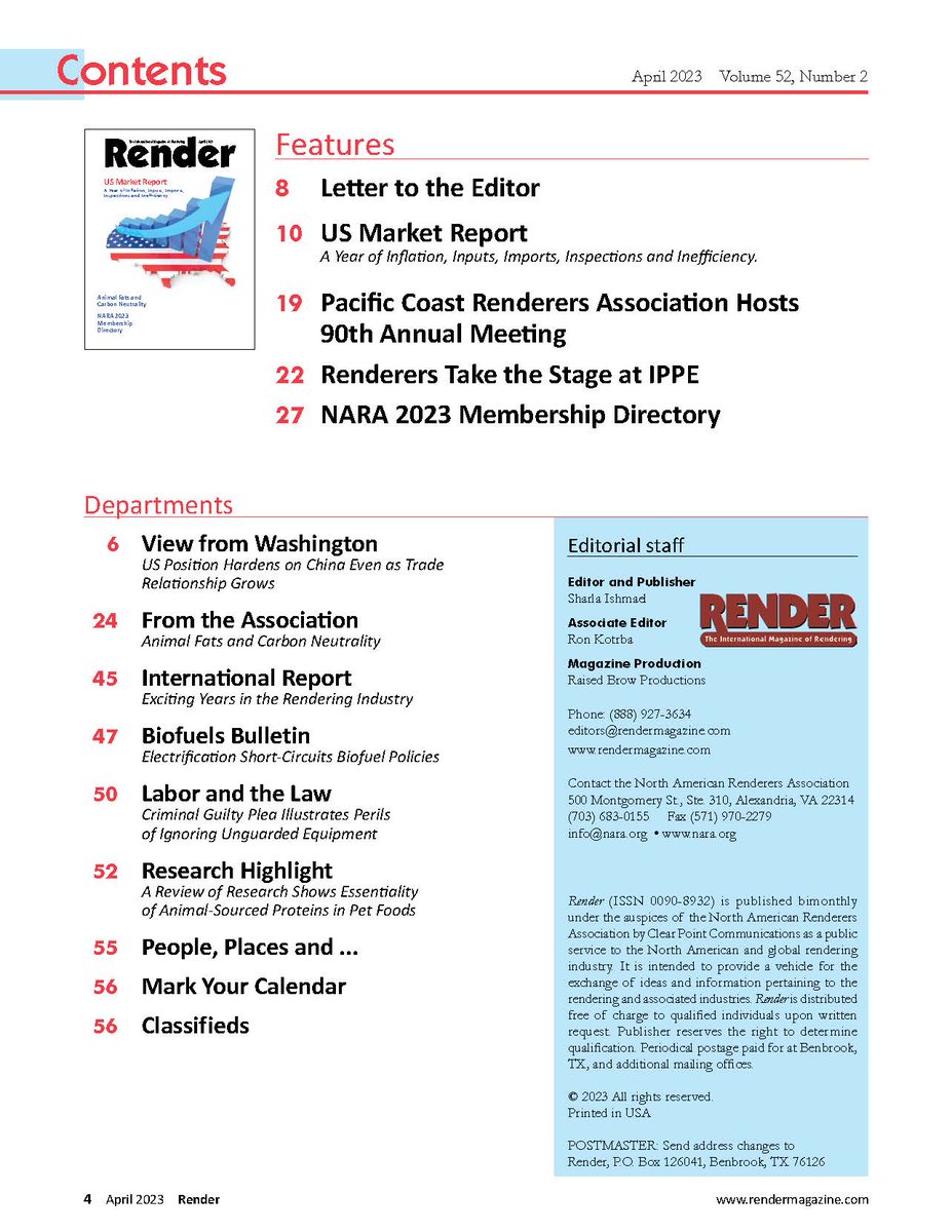 To all of our digital subscribers - check your email. Your link to the April 2023 issue with the US Market Report was sent today so if you don't see it in your inbox, please check your spam folder and be sure to whitelist editors@rendermagazine.com. Enjoy!