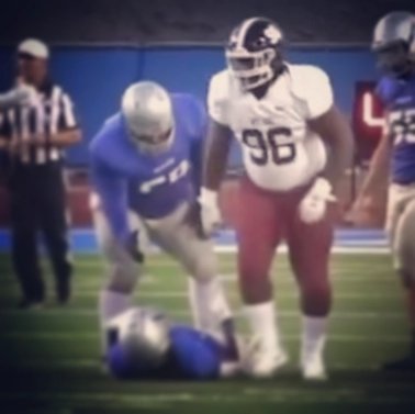 mtsacfootball's tweet photo. Our hearts are filled with sorrow as we remember the good times. We will never forget you. Love You, R.I.P. Tony #sacdawgs4life https://t.co/HjzUkOV6fL