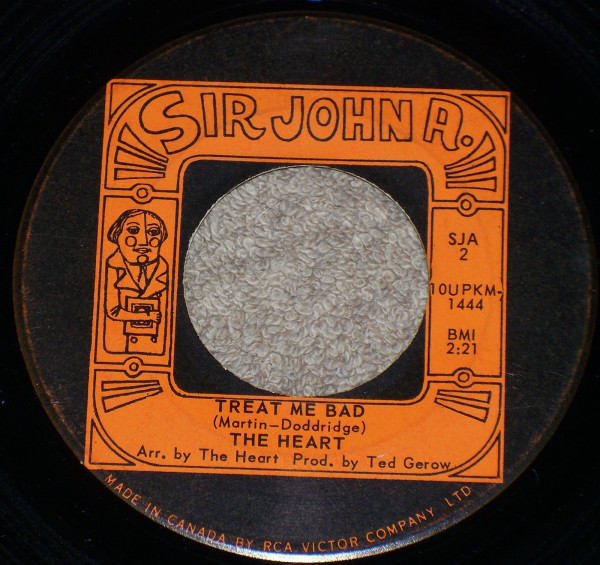 SugarCamp2's tweet image. 33.45.78 #nowplaying
@CIUT895FM
ciut.fm for live feed

Further on up the Road

#TheHeart - Treat Me Bad - 45 - Sir John A rec - Almonte ON (Birth place of basketball) - 1967

#vinyl #vinylrecords #records #albums #albumsyoumusthear 

another kind of heart
