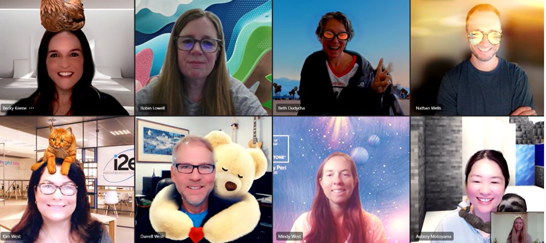 i2eEDU's tweet photo. We brought some fun to our #i2eTeam staff meeting while trying out the new @Snapchat filters on @MicrosoftTeams!β¨
Which one would you chooseβ
#MicrosoftTeams #SnapchatFilter #EdTech #MicrosoftEdu https://t.co/1zXBSvMeJH