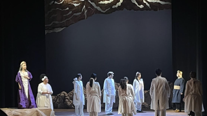 thebcvanguard's tweet photo. Opera students at the BC conservatory staged a production of “Dido and Aeneas” on March 24th. Read Paulina Gajewski’s recap of the show here: https://t.co/h1ci0GSsEw https://t.co/A3qwedW7TR