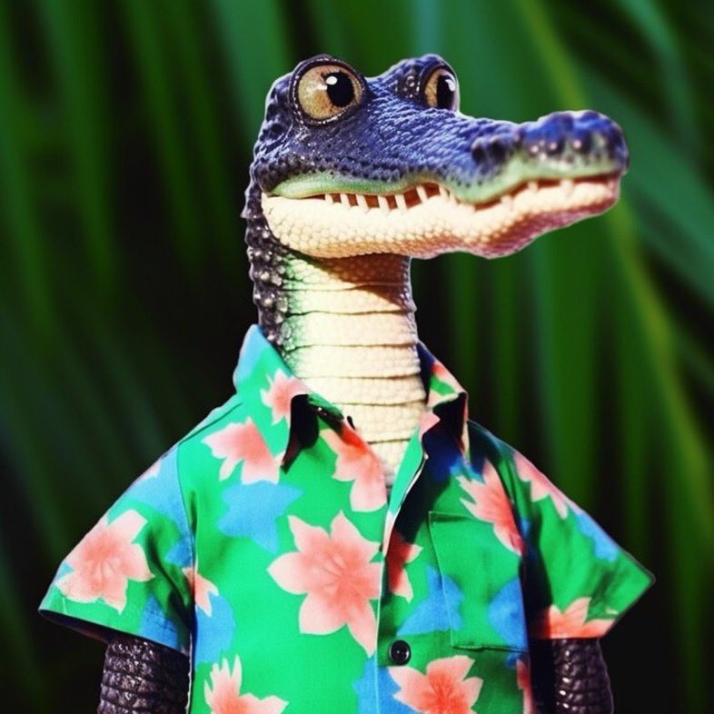 @stan5762 @cotoole2018 S/O to @cotoole2018  ! 

See if any of these are fitting for your croc! 

Crocs in Hawaiian shirts >