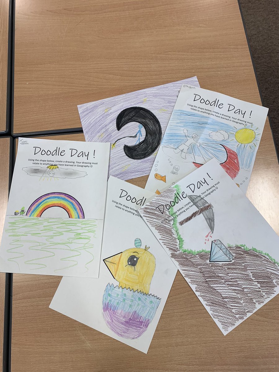 favourite easing in activity to do after the holidays!! so great to see all the pupils creative ideas and how they choose to design their drawing using the original line on the paper 🎨🐣 <a href="/CCHSEdinburgh/">Craigroyston CHS</a> <a href="/CchsSocSubs/">SocSubsCCHS</a>