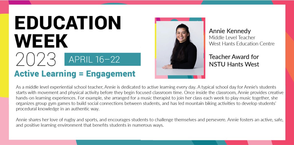 Annapolis Valley Regional Centre for Education tweet media