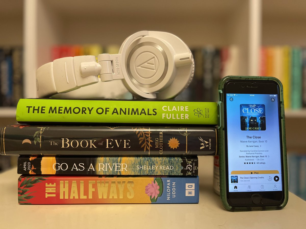 I interview <a href="/ClaireFuller2/">Claire Fuller</a> about “The Memory Of Animals” &amp; @meg_clothier about “The Book Eve”. Plus I review “Go As A River” by #ShelleyRead, “The Halfway” By <a href="/NiloparUddin/">Nilopar Uddin</a> &amp; “The Close” by <a href="/JaneCaseyAuthor/">Jane Casey</a>.
Apple link:apple.co/3FVnUIv
Spotify link:open.spotify.com/episode/50FH6a…