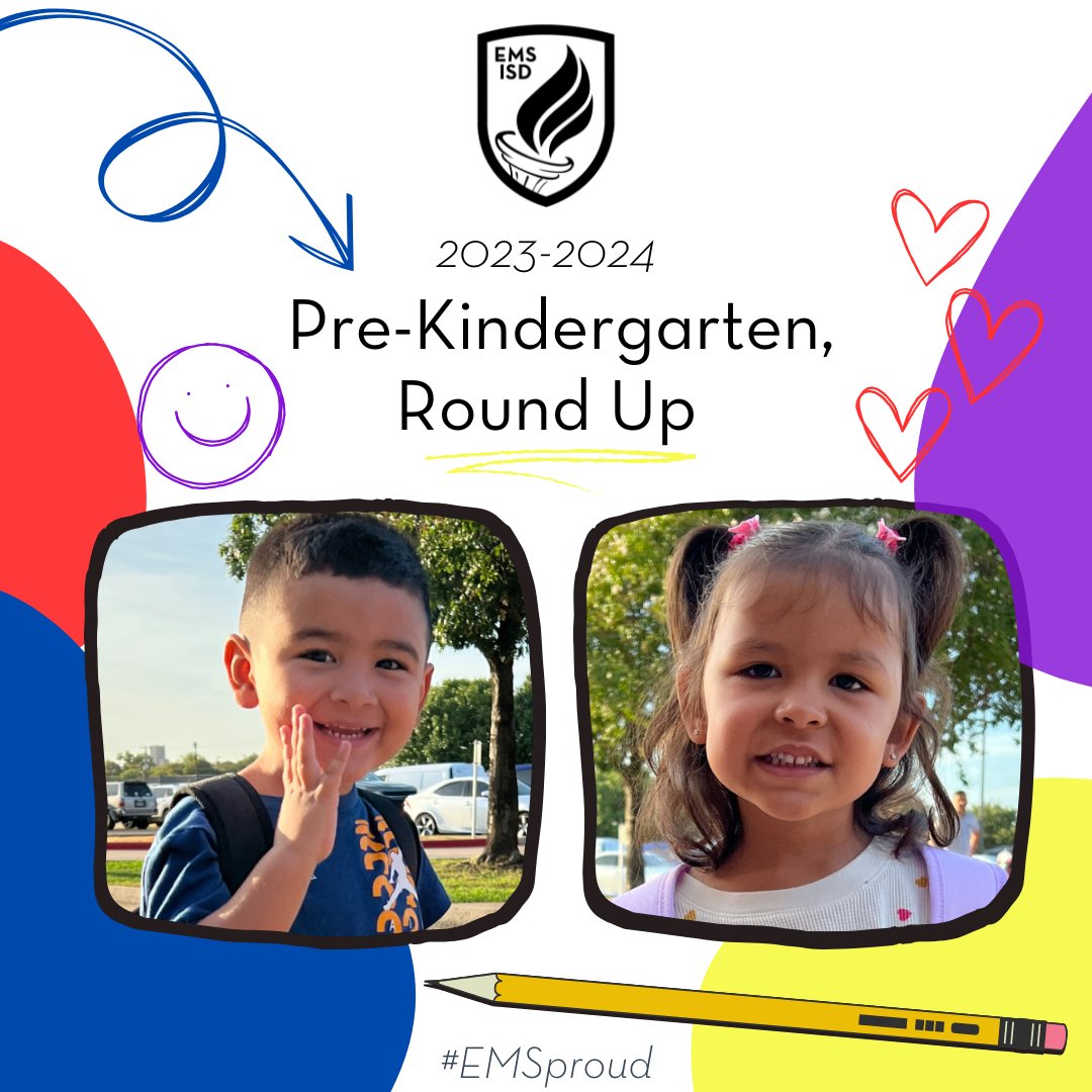 We are excited to meet our new 2023-2024 incoming Pre-Kindergarten students at Eagle Mountain-Saginaw ISD. EMS offers free, full-day Pre-K for all eligible four-year-old students. Click here emsisd.com/pre-k for eligibility requirements and registration information.