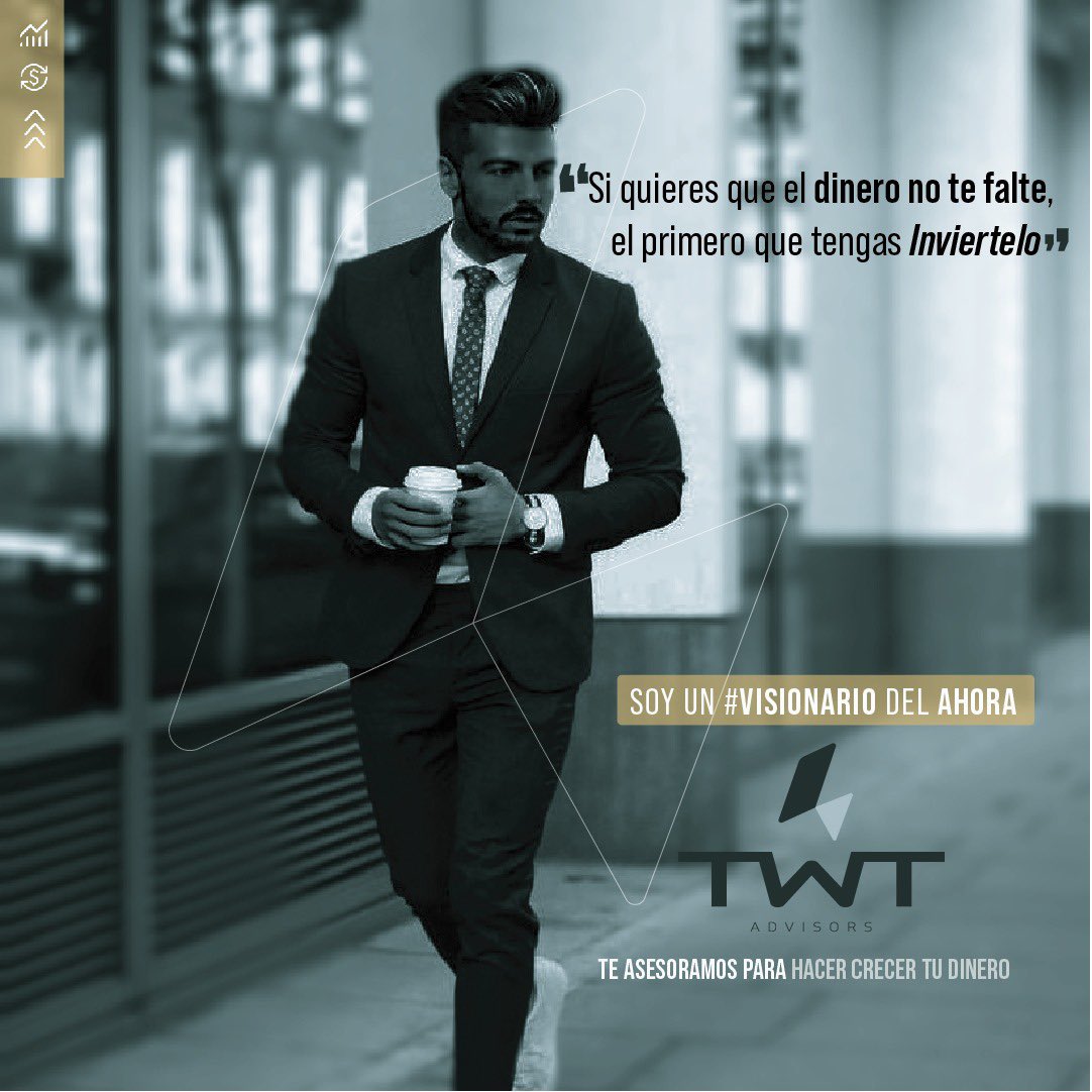 TWTAdvisors's tweet photo. Atrévete a mejorar tu estilo de vida y ha crear un mejor futuro mejor. 

TWT Advisors te asesora para hacer crecer tu dinero. 

#SOYUNVISIONARIODELAHORA https://t.co/blOElLyeJh