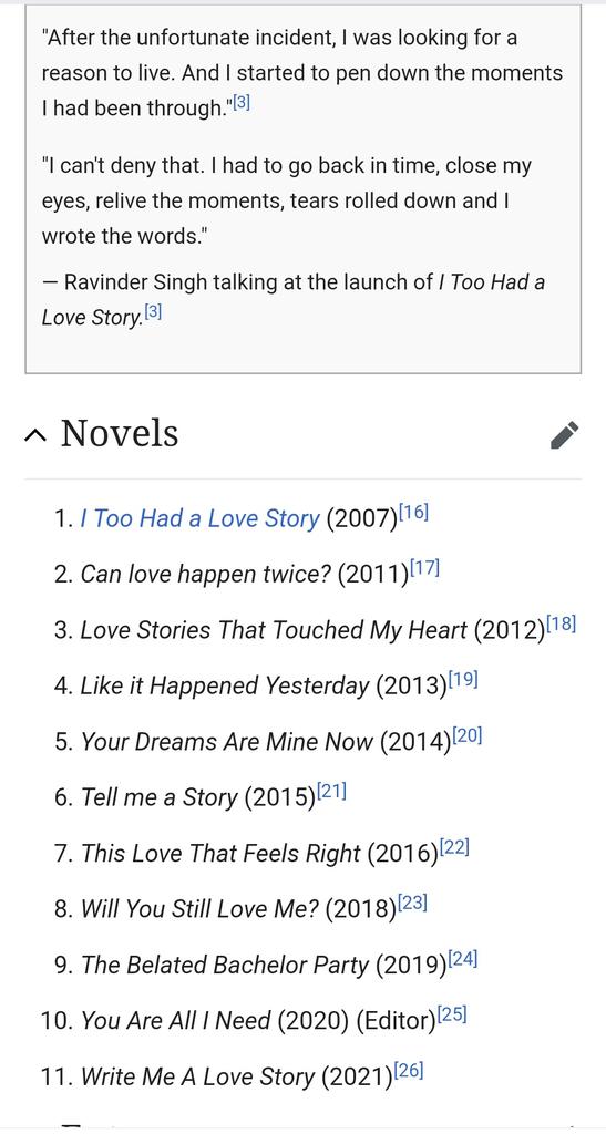 I Need All these 11 Novels in PDF Format...💛

SIMPLE HONEST AND TOUCHING ✍️
#RavinderSingh #LoveAndLife #Novel
#IndiasBestSellingAuthor #KingOfRomance