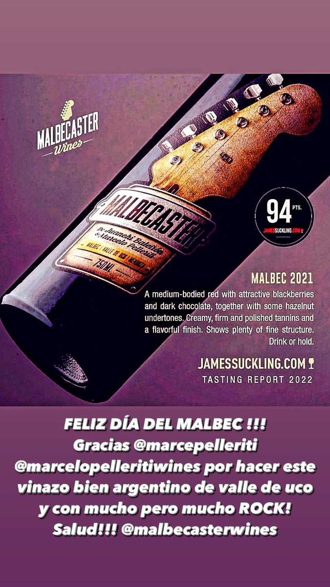 Feliz día del Malbec <a href="/MarcePelleriti/">Marcelo Pelleriti</a>