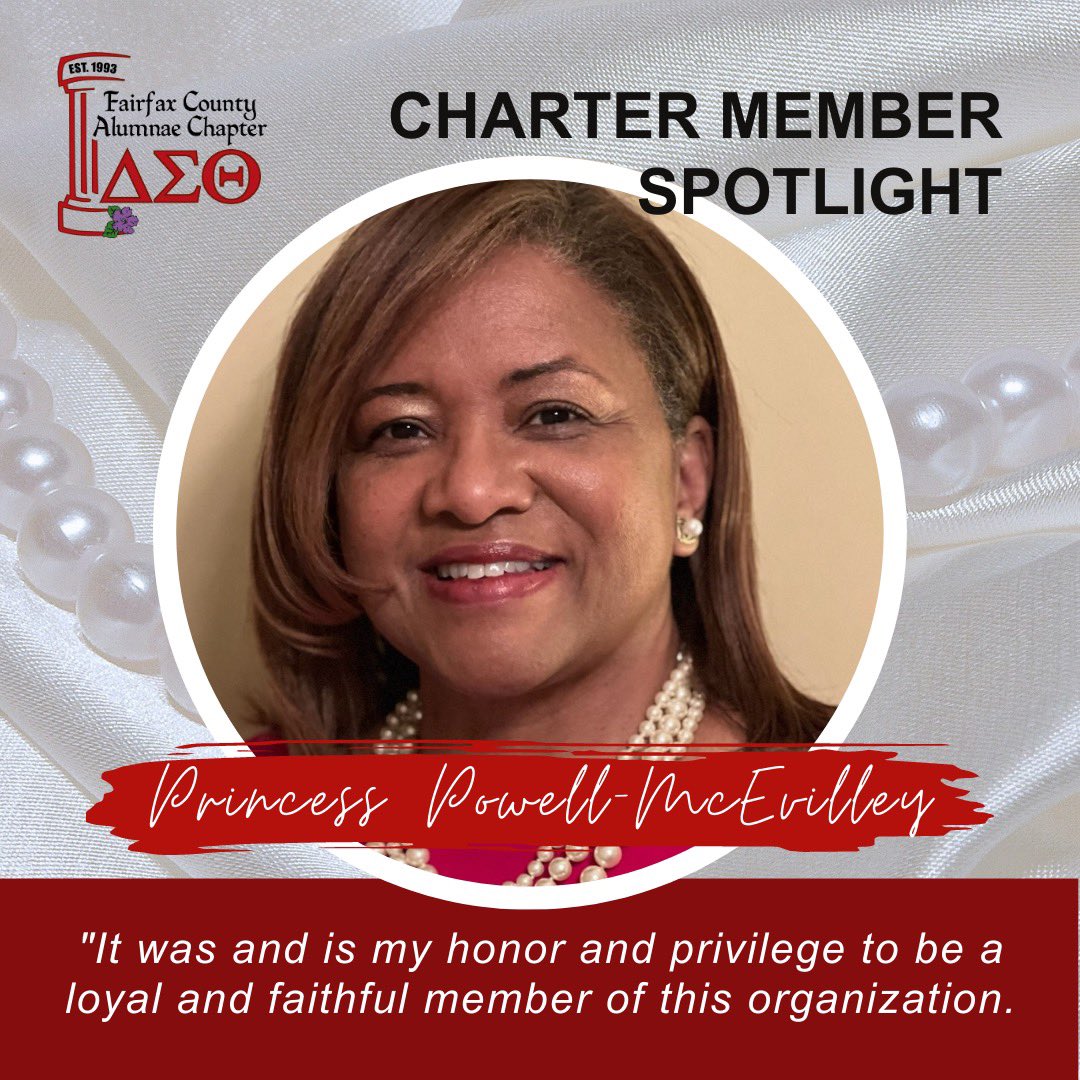 FCACDST's tweet photo. Soror Princess Powell-McEvilley is FCAC’s 5th chapter president and charter member. Serving for 20 years at the Regional leadership level, Princess helped create the Delta P.E.A.R.L. (Preparing Emerging &amp; Aspiring Regional Leaders) Program. #FCACDST #30YearsofFCAC #SensationalSAR https://t.co/8pkCSMf7Qi