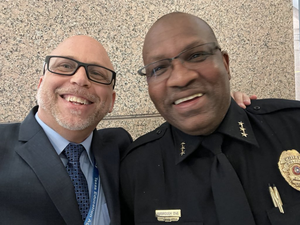 .<a href="/JeffreyYarbrou2/">Jeffrey Yarbrough</a> was great to see you <a href="/TX_Legislature/">Texas Legislature</a> today, my friend. Stay safe!