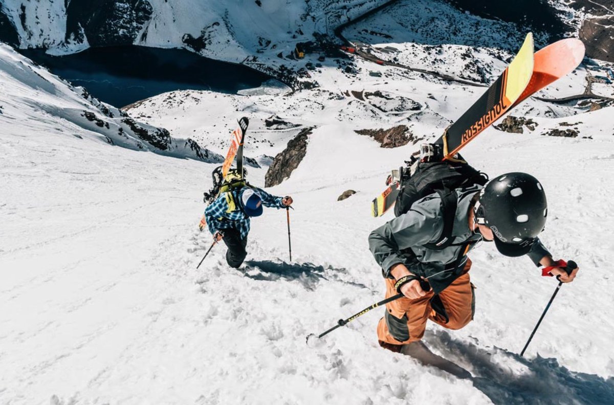 powderhounds1's tweet photo. What are you up at the start of August? Heading to Chile? This all inclusive 8-night / 9-day Chilean Andes trip is for advanced &amp; expert skiers/riders who want to ride challenging terrain including steep chutes &amp; massive descents. 
https://t.co/ptUiXig6gC https://t.co/mujGDpvJHV