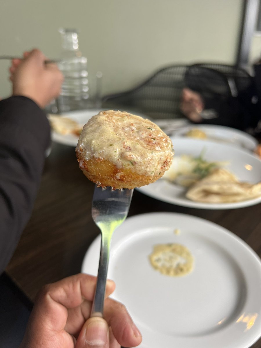 boobalanchef's tweet photo. @bocellicork  #arancini is very good food very long back came restaurant food with my close friends @DrMRevathy  @meeranchef  thanks 🙏☺️😊 https://t.co/qSzN3IaDPX