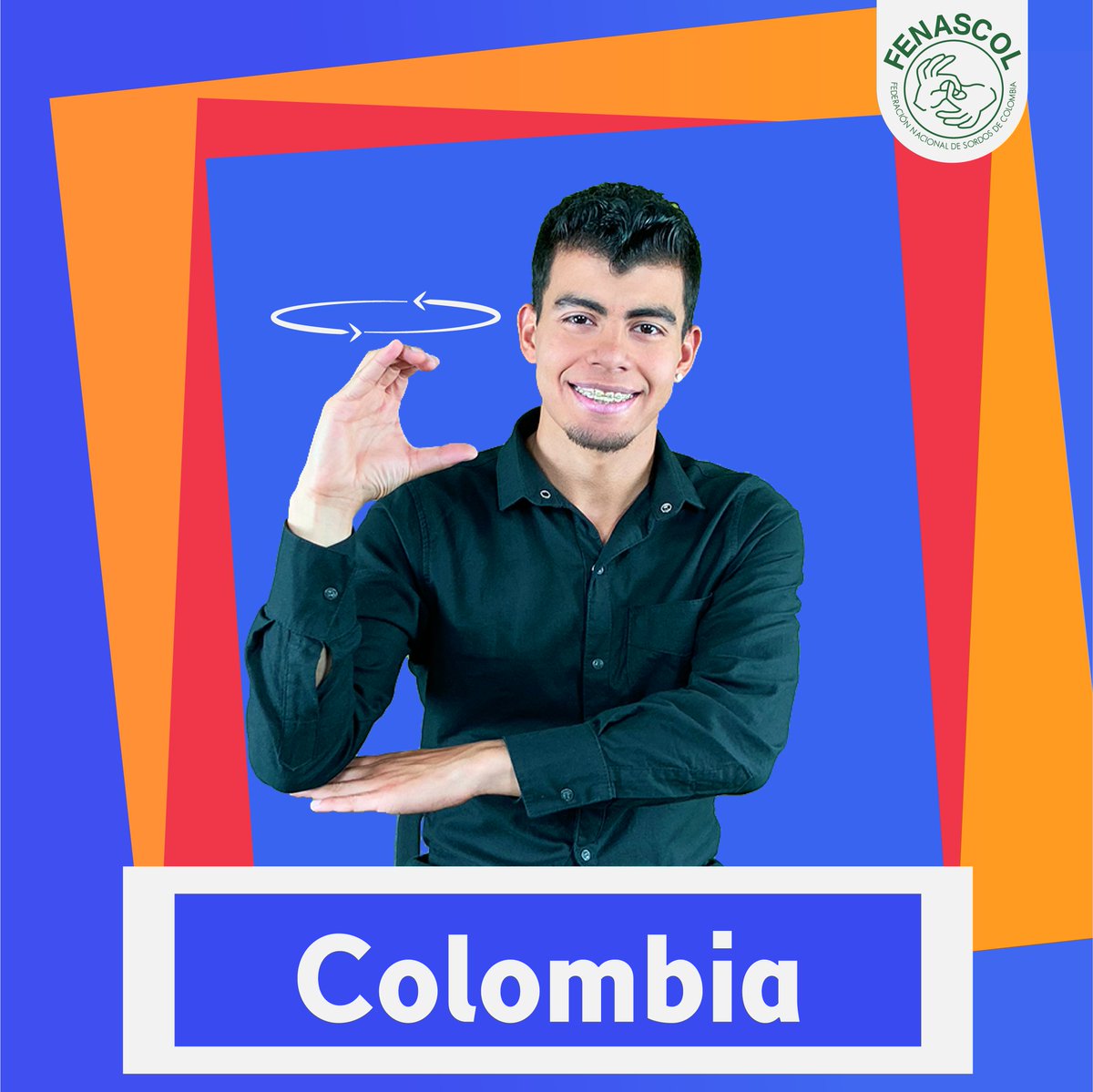 fenascol's tweet photo. ¿Eres de Colombia? ¿Cómo se dice “Colombia” en (#LSC)?
CURSO 2 - Nivel Inicial:
Modalidad: En vivo (sábados)
Fecha de inicio: Sábado 06/mayo/2023
Fecha límite para inscripción: Miércoles 3/mayo/2023
Cupos: 13
Más info:
📨capacitacion@fenascol.org.co
📲3153056924
#CursoLSC #Señas https://t.co/1I0SjJWCMI