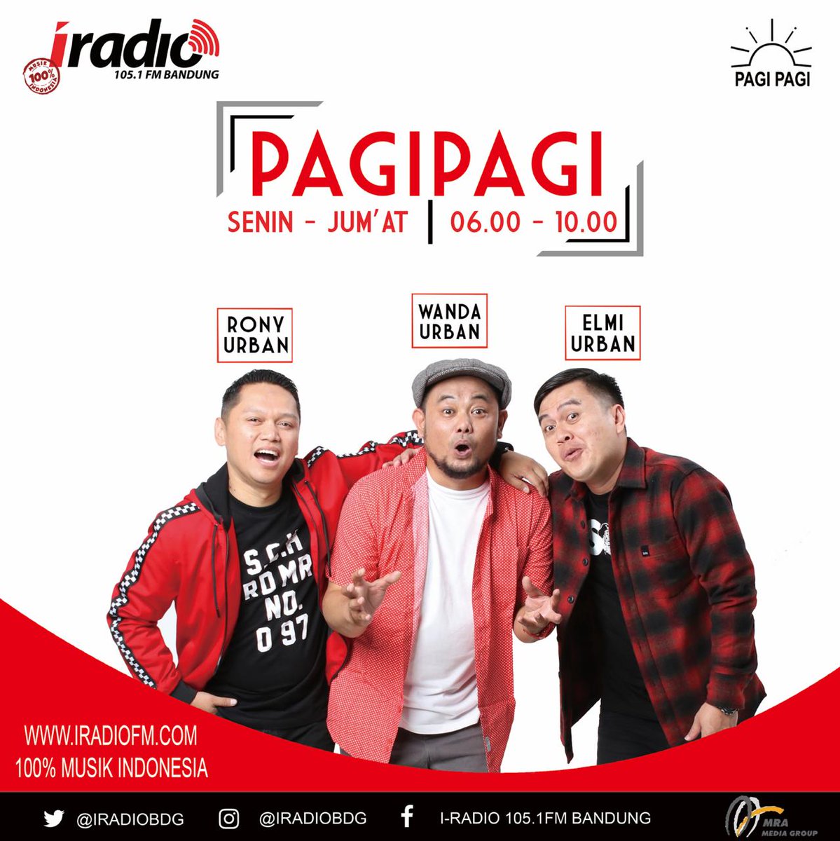 ISWARA BANDUNG (@iradiobdg) on Twitter photo Dengarkan terus #PagiPagi Hari Senin-Jumat Jam 6-10 Pagi bersama <a href="/urbanwanda/">wanda urban</a> <a href="/Elmi_Urban/">Elmi Urban</a> <a href="/ronnyurban/">Ronny Urban Budiman</a> di 105.1FM <a href="/iradiobdg/">ISWARA BANDUNG</a> Dengarkan terus #PagiPagi Hari Senin-Jumat Jam 6-10 Pagi bersama <a href="/urbanwanda/">wanda urban</a> <a href="/Elmi_Urban/">Elmi Urban</a> <a href="/ronnyurban/">Ronny Urban Budiman</a> di 105.1FM <a href="/iradiobdg/">ISWARA BANDUNG</a>