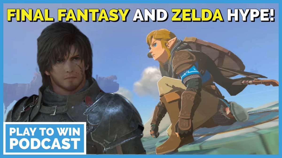 playtowingame's tweet photo. Episode 103 of the #podcast is live! Tears of the Kingdom and Final Fantasy XVI blew us away with their new footage, Immortals of Aveum surprised us, The Super Mario Bros. Movie is a hit, and so much more! It’s a packed one!

Watch: https://t.co/x1naz6aE59 https://t.co/eJGhyt0dg1