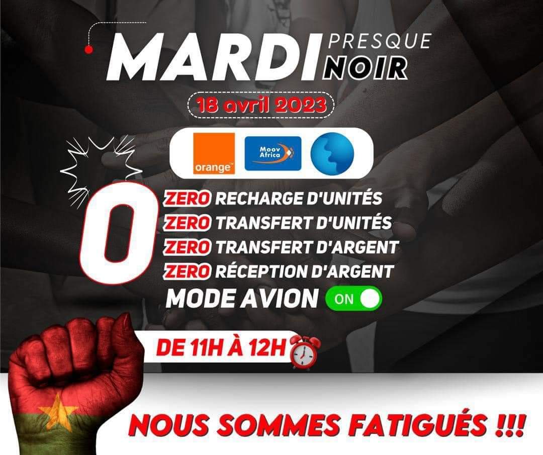 EricRayitaba's tweet image. Yana maare des téléphonies mobiles au Burkina