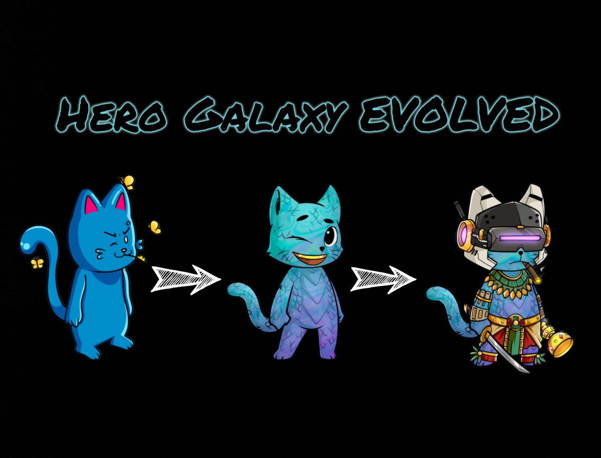 MadMax_HG's tweet image. @HeroGalaxy_NFT EVOLVED!

It has been a long journey since the Heroes Mint (Feb 2022) and it’s far from over.
We’ve got a lot of things planned, and this Hero Evolution is the symbol of a new chapter!

But before we talk about the future, let me tell you a story.. my story:

🧵👇