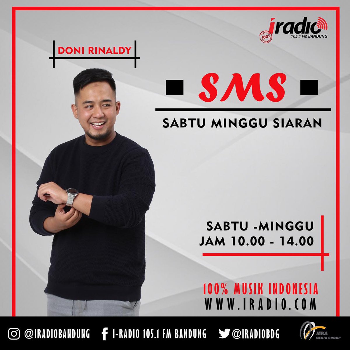 ISWARA BANDUNG (@iradiobdg) on Twitter photo Weekend siang pada kemana nih? Ditemenin sama <a href="/doniStory/">Juragan NGEPROZZ</a> yuk setiap hari Minggu jam 10 Pagi - 2 Siang hanya di 105.1FM I-Radio Bandung Weekend siang pada kemana nih? Ditemenin sama <a href="/doniStory/">Juragan NGEPROZZ</a> yuk setiap hari Minggu jam 10 Pagi - 2 Siang hanya di 105.1FM I-Radio Bandung