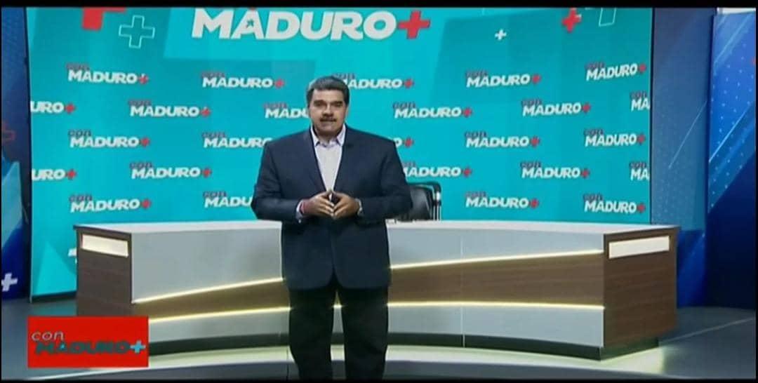 17/04/20 <a href="/NicolasMaduro/">Nicolás Maduro</a> estrenó un nuevo programa audiovisual llamado Con Maduro+ este lunes a las 5:00 de la tarde. El mandatario resaltó que este espacio es parte de la construcción en lo comunicacional, moral  y  ético  de la Revolución Bolivariana