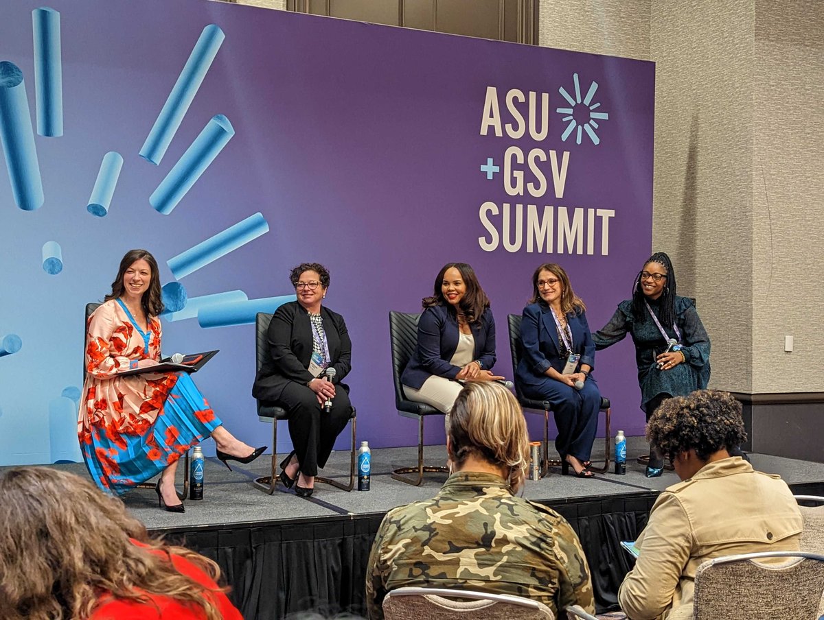 WeAreILO's tweet photo. There’s a lot of power in this room! We’re thrilled to see our CEO @juliarafalbaer exploring the pathway to see more women superintendents at the top alongside
@DCSuptGrant @SupKylaOUSD @Margaret_Crespo and @SusanaCDallas now at @asugsvsummit! #ASUGSVSummit https://t.co/3NFtMmSPO0