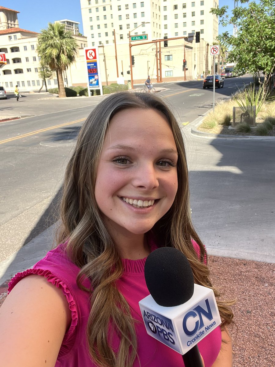 Going live to tell you about why Arizona is seeing some of the highest gas prices in the country. Tune in to <a href="/cronkitenews/">Cronkite News</a> at 4:30pm.