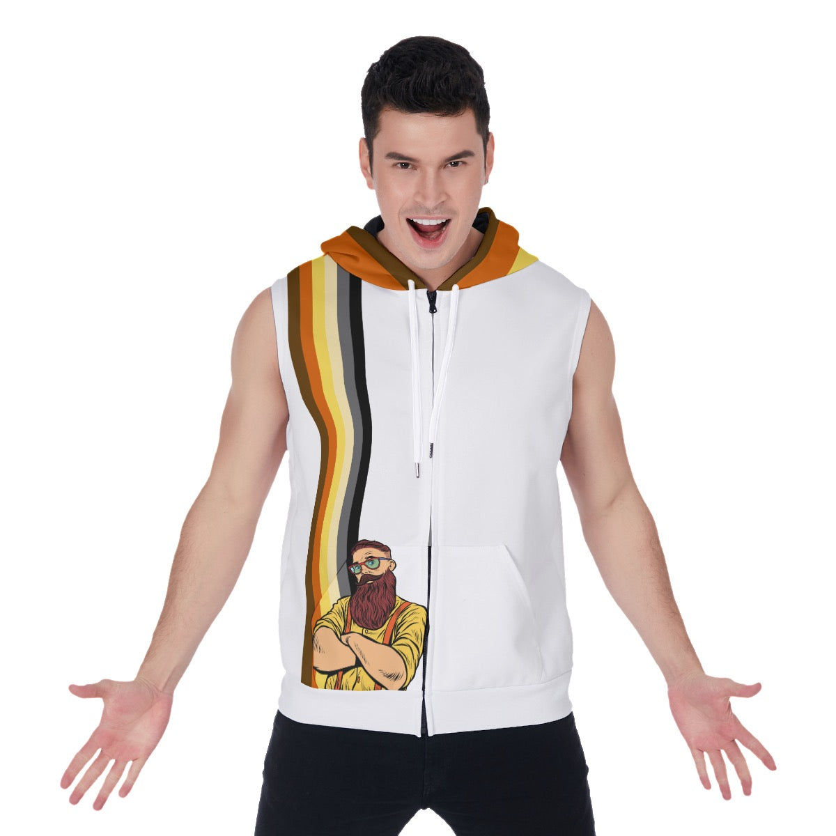 There's something missing from your collection. We think it might be one of our fabulous LGBTQ+ themed clothing or accessories. Shop now to complete your look and show your pride!

Bob Zipper-Up Sleeveless Hoodie is WoW 🤘

🤜 Shop your favorite look at: ootd-out-fit-of-the-day.com/products/bob-z…