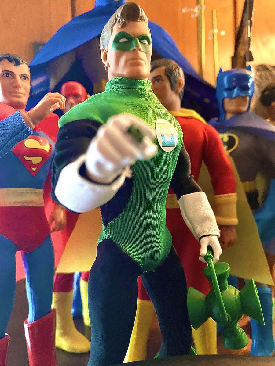 Can’t believe I found the GREEN LANTERN in the wild especially after bbts cancelled my preorder. #SOstoked #makeminemego #dccomics #mego