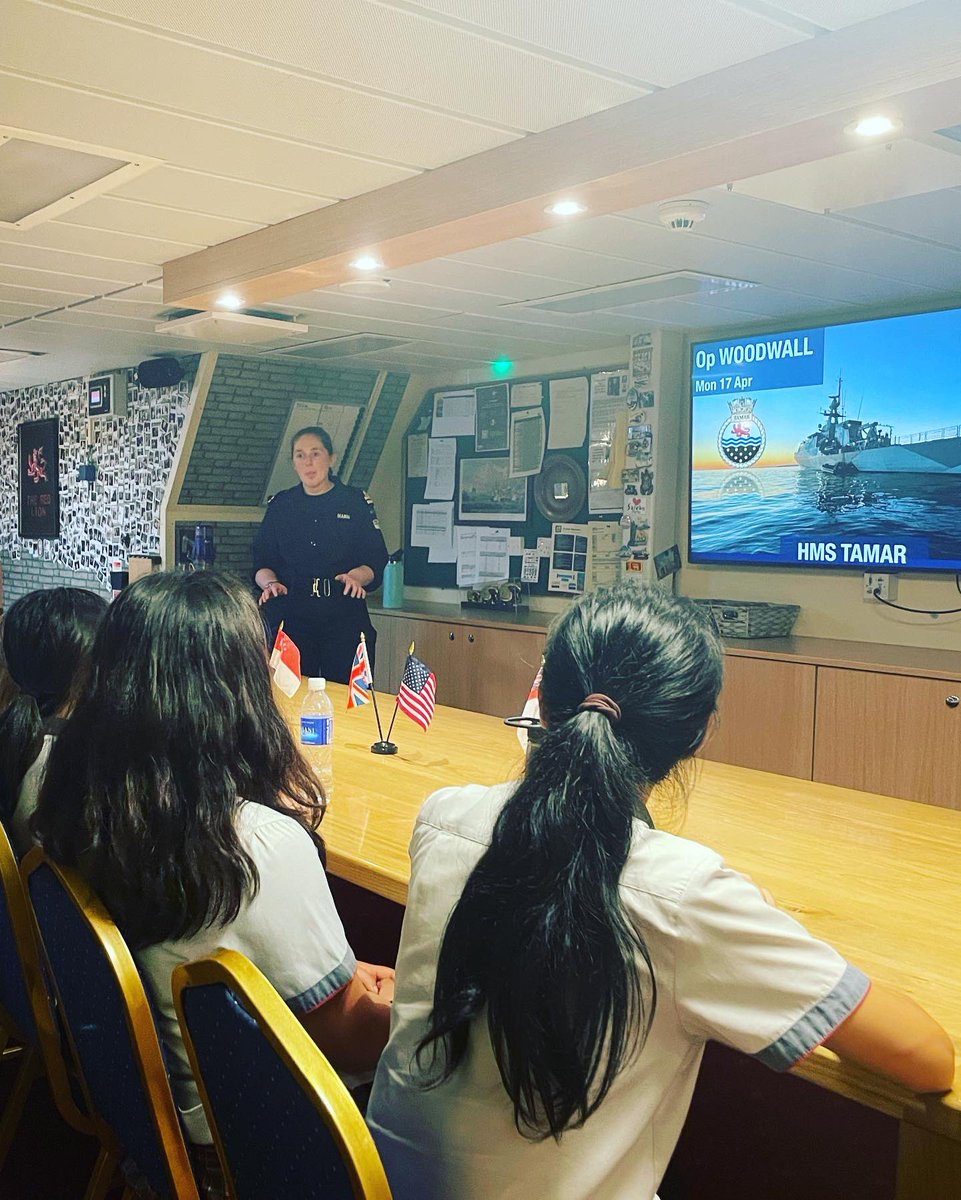 ClaireRimmer (@crimmer24) on Twitter photo Great afternoon touring <a href="/hms_tamar/">HMS Tamar</a> with <a href="/holtspeak/">Patrick Holt🔌 he/him 🎸</a> and the student council <a href="/XCLWA/">XCL World Academy</a> Great afternoon touring <a href="/hms_tamar/">HMS Tamar</a> with <a href="/holtspeak/">Patrick Holt🔌 he/him 🎸</a> and the student council <a href="/XCLWA/">XCL World Academy</a>