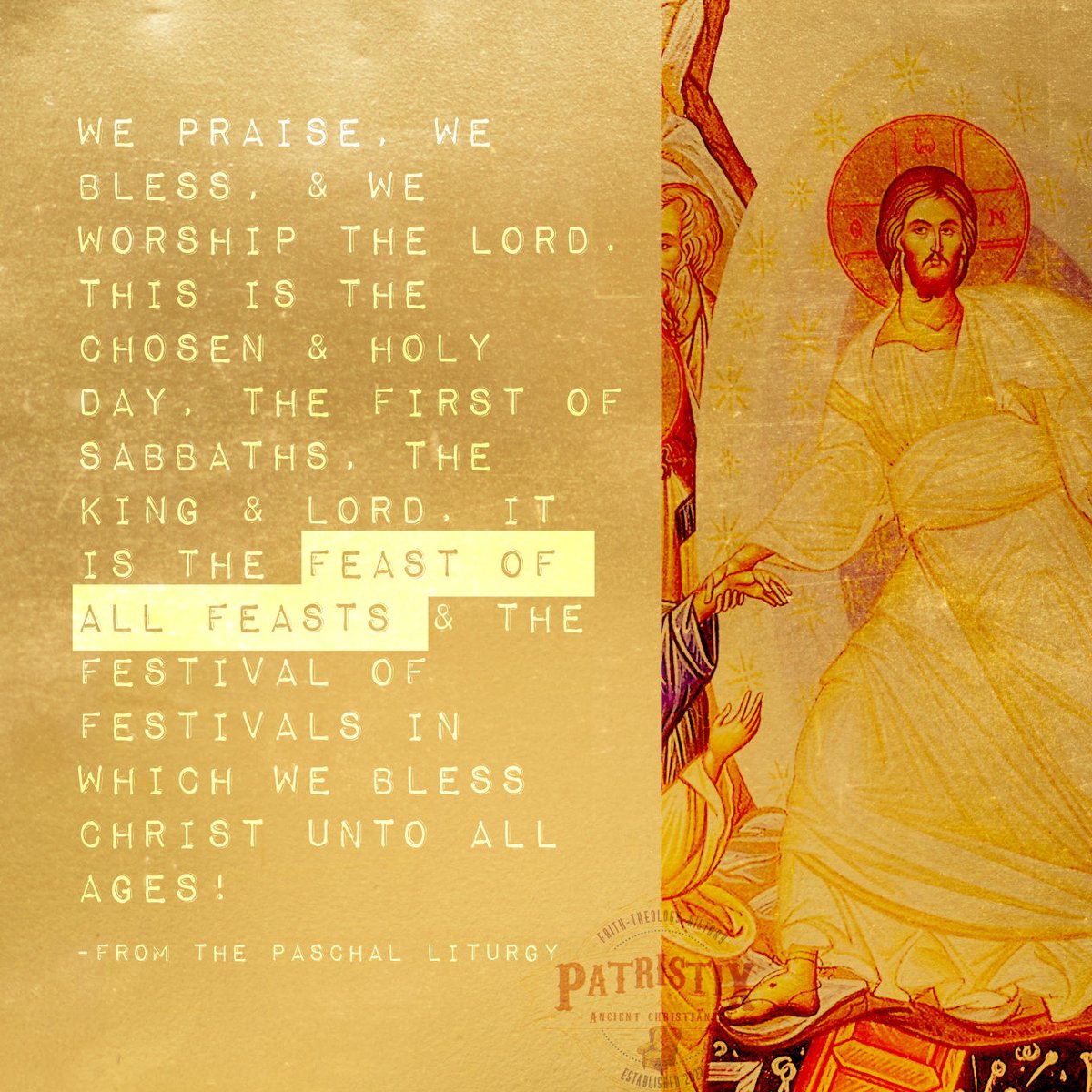 Reminder: Easter/Pascha didn't just happen for the Orthodox... it just started. The Church celebrates with Resurrection hymns and the Resurrection greeting until Ascension Day 40 days later! 
#Orthodoxy #ChristisRisen #ChristosAnesti #OrthodoxEaster