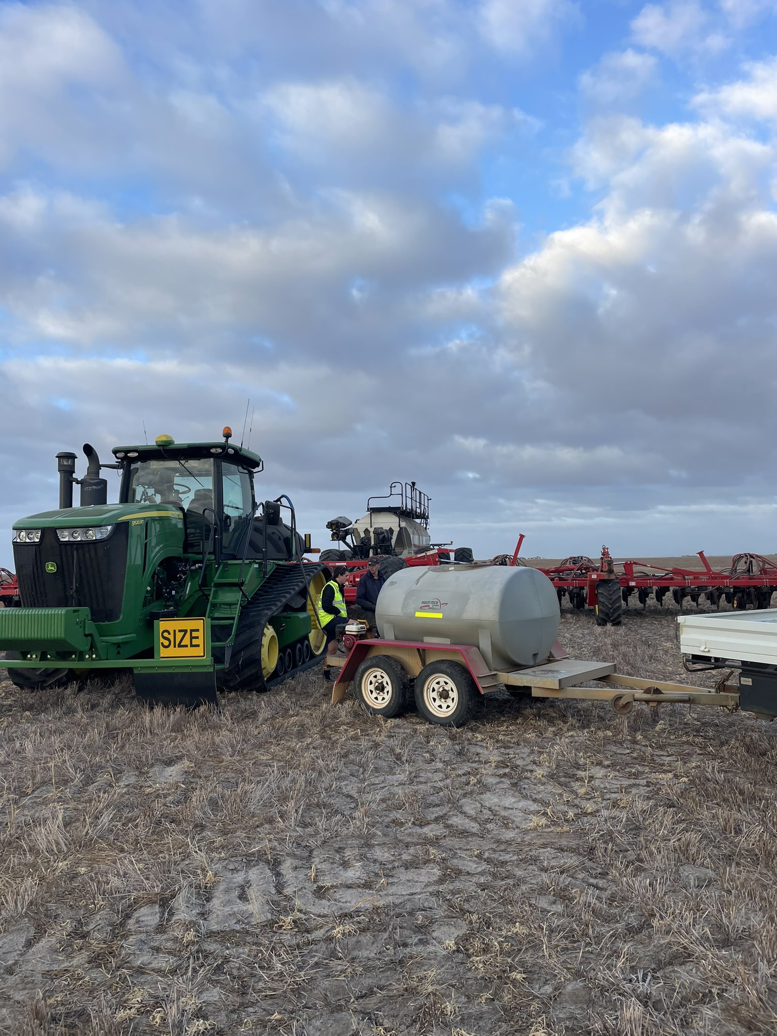 Tom’s Brook Farm on Twitter "Onto the last paddock of canola! https