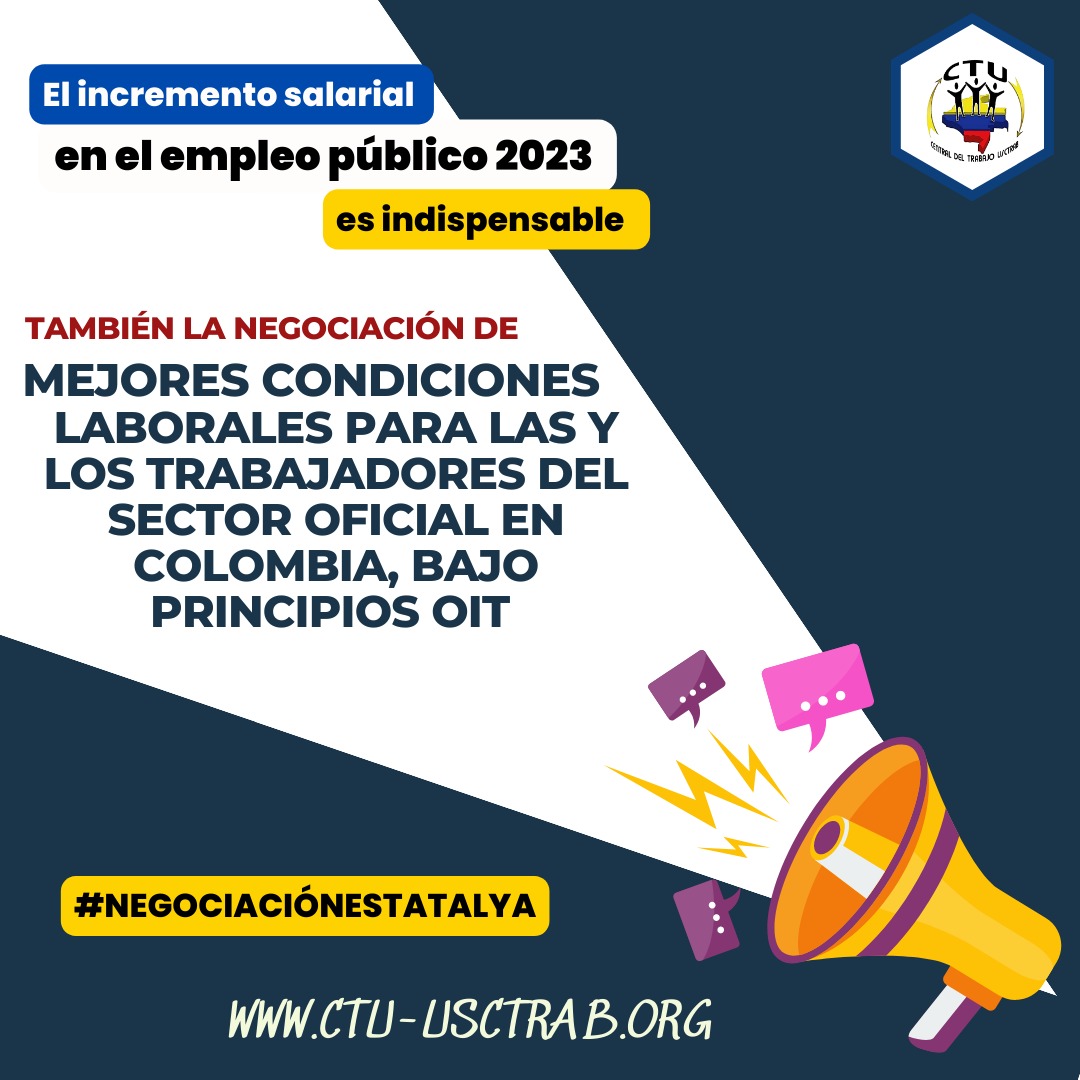 afuncgerbogota's tweet photo. #NEGOCIACIÓNESTATALYA ‼️
#Afuncger #ctuusctrab #MundoSindical
@petrogustavo
@MintrabajoCol @ilo @CIDH @infopresidencia @DAFP_COLOMBIA
@PalmaEdwin @gloriainesramir @usctrab
@WRadioColombia https://t.co/ohV9gLdAOG