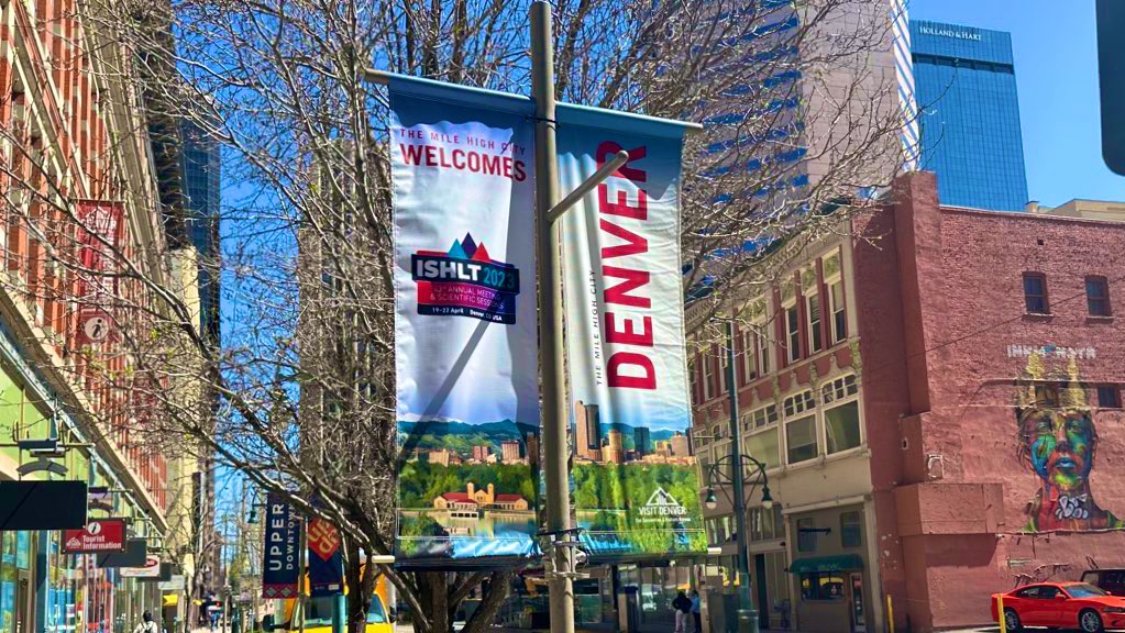 Thanks @visitdenver for the warm welcome! 

#ISHLT2023 #medtwitter #hearttransplant #lungtransplant