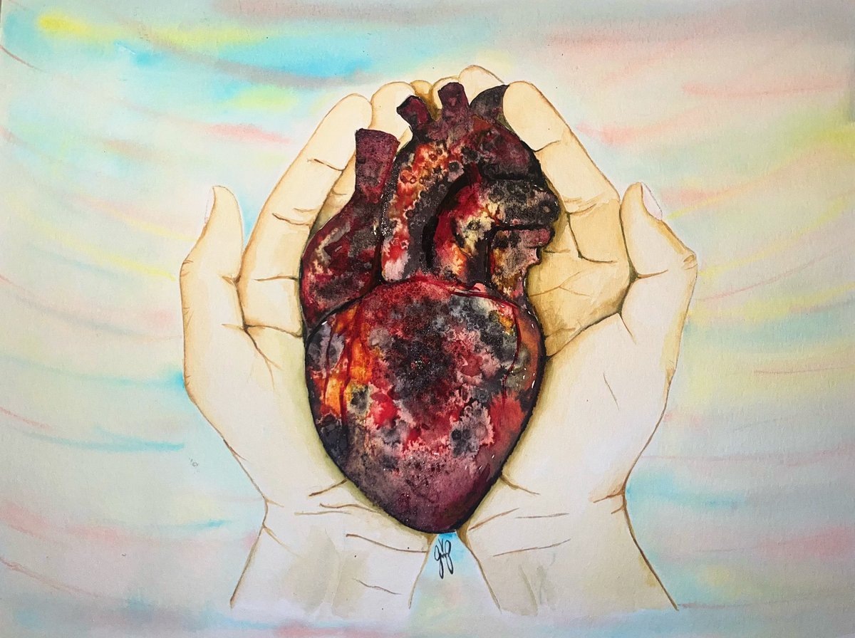 Sometimes when people ask about my job, the only thing I can think of as comparison is this: My patients world is burning to the ground, and the outside world is carrying on as normal, and somehow it’s my job to keep these worlds separate and alive.