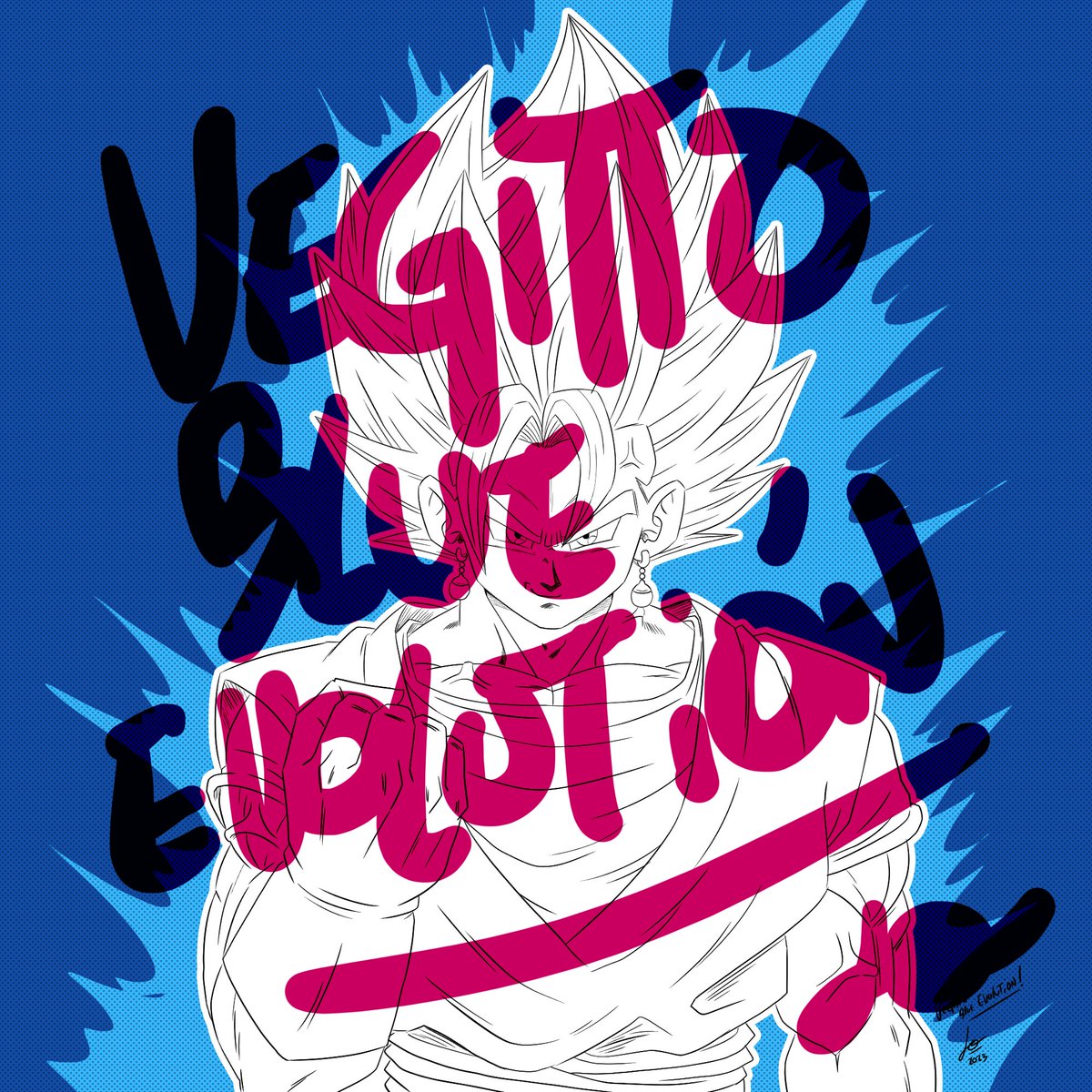 JoackoLaTorre's tweet photo. 💻🦾👍🏻Próximamente #VegittoBlueEvolution #Fusionpotara #SDBH #SuperDragonballheroes @dbh_10th #fanart @wacom @WacomArgentina https://t.co/pv1njLbeRe