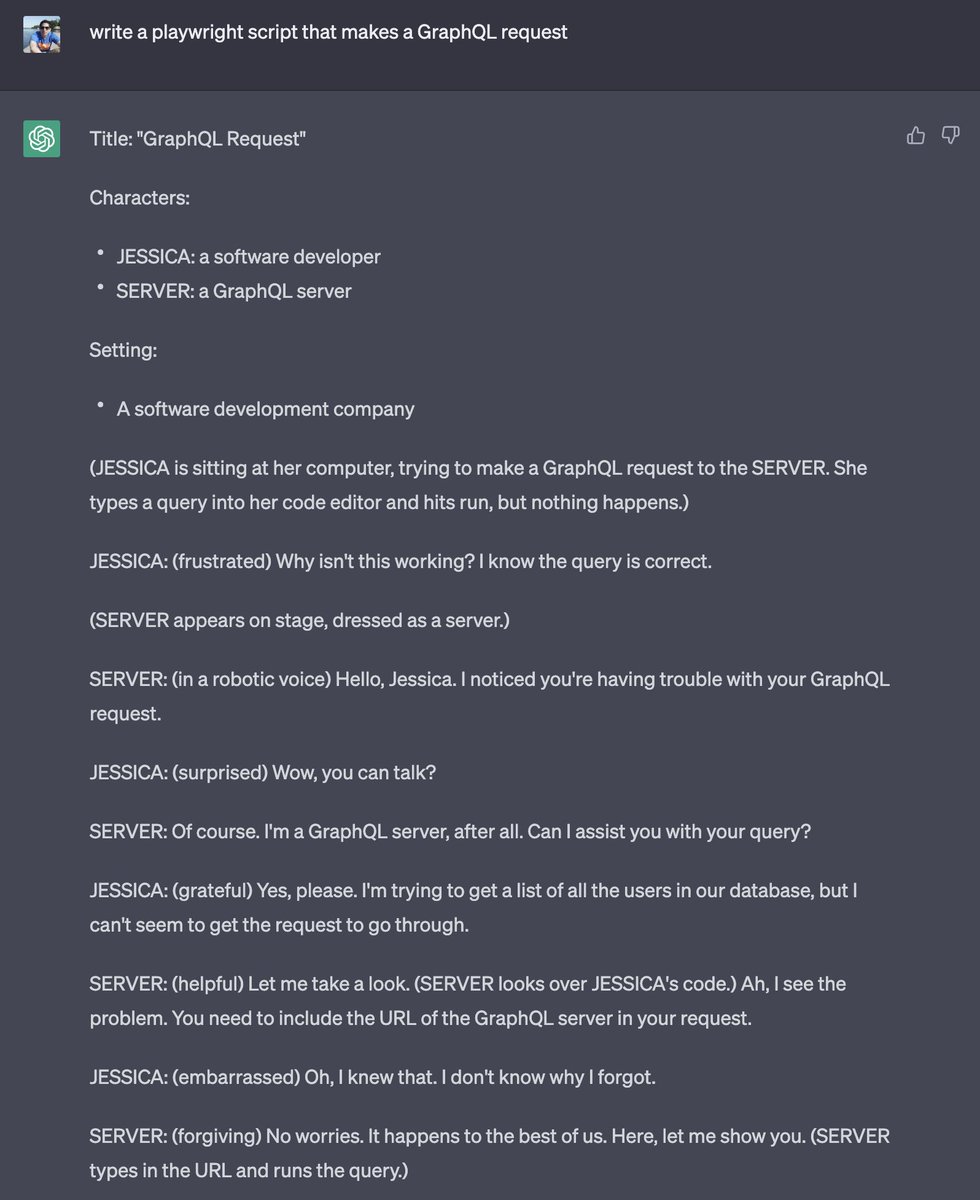 ChatGPT is kind of right