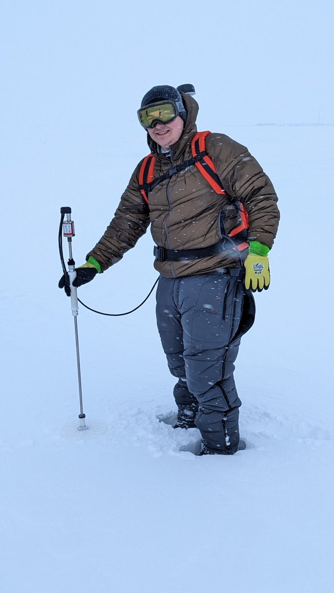 A few of us had a productive week of fieldwork on the sea ice in Nome, Alaska (March 2023).