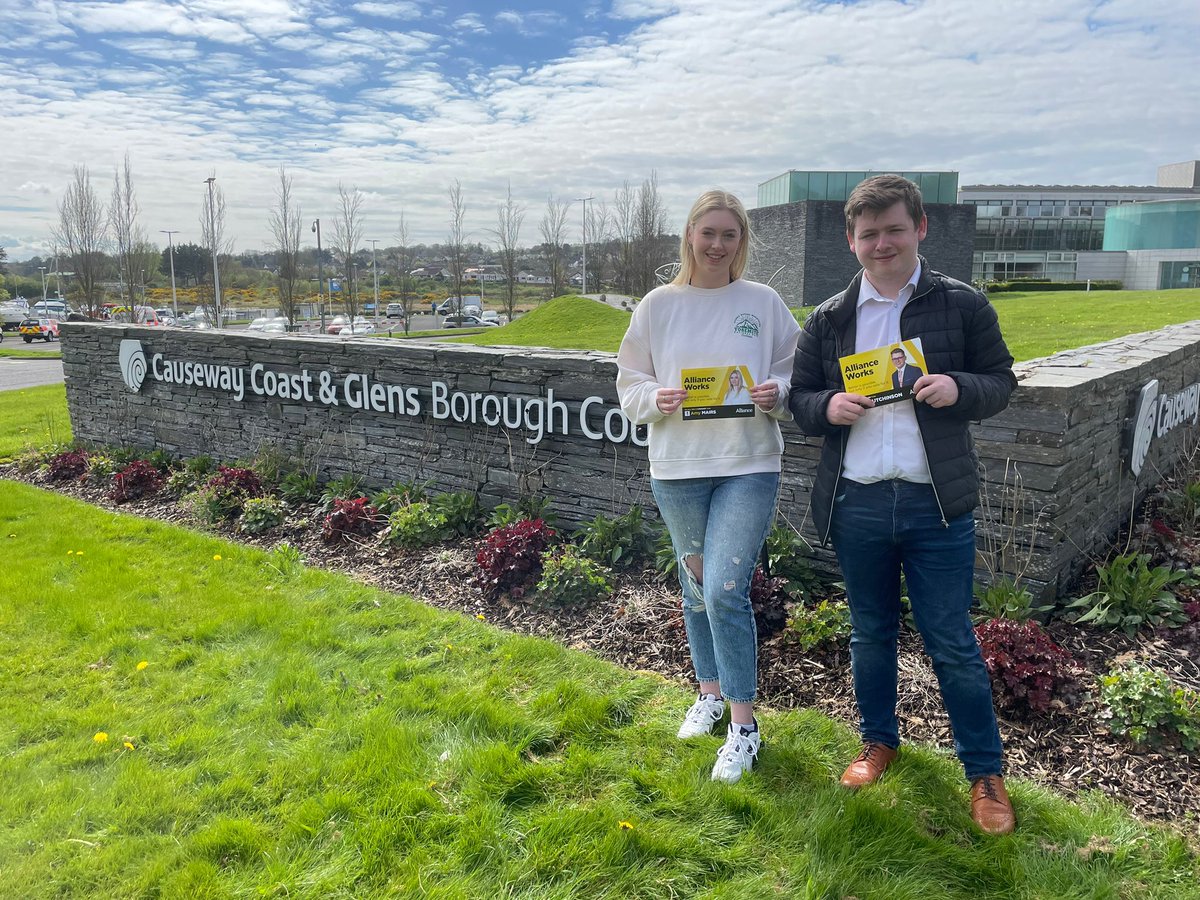 I’m absolutely over the moon to announce that our fantastic team of Alliance candidates are officially nominated for Causeway Coast and Glens!💛

🗳️ Vote MAIRS 1 in Limavady!