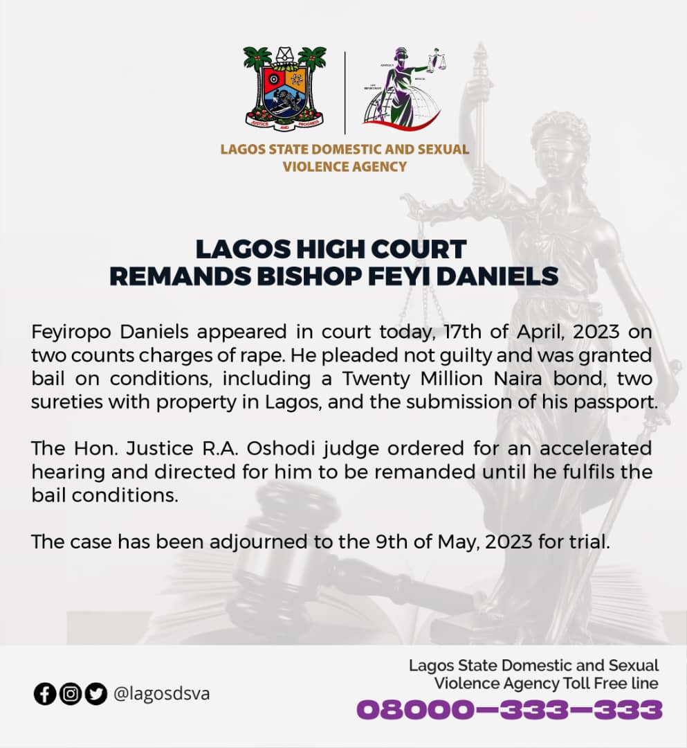 WHO IS BURNING THE MARKETS IN LAGOS?
HOW FAR WITH THE THUGS WHO MESSED UP THE ELECTIONS? 

So Lagos State designed this and are doing PR to destroy his identity. It has failed! Woefully!! Una dey fear Prophecy?