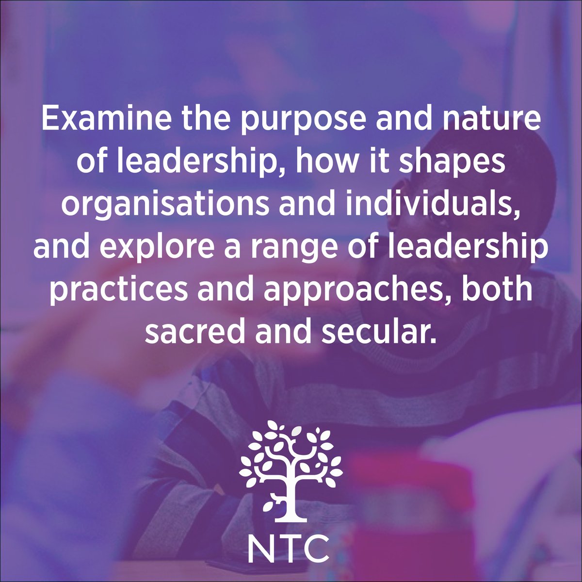 NTC_Manchester's tweet image. ✝️👤Are you looking to lead change in your church, community or organisation? Sign up for the Transforming Leadership pathway of our MA in Theology today!

✍️ The core unit is Leadership and Change (PT7631).
Head to nazarene.ac.uk/.../ma-theolog… to learn more!

#DiscoverNTC #MAMondays