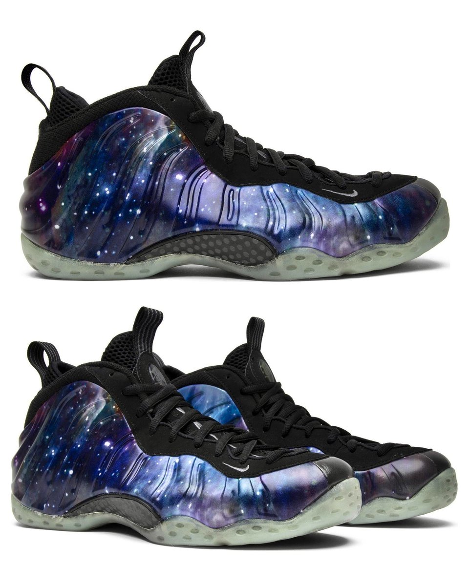 KicksFinder on Twitter "FIRST LOOK Nike Air Foamposite One "Galaxy" 🌌