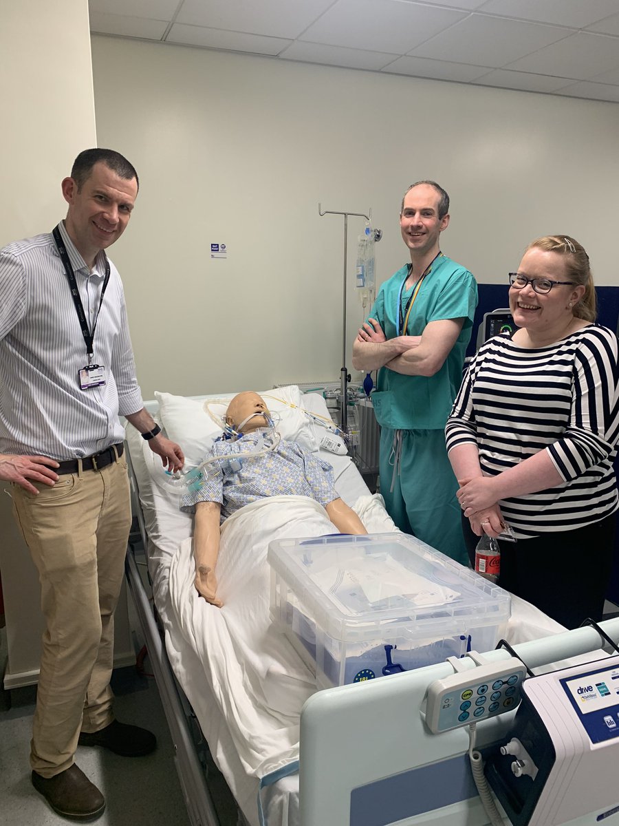 First Advanced cardiac equipment study day in Critical Care today! A morning of theory followed by skills stations on CCO/PA caths, IABP, rapidinfuser, Nitric oxide, ROTEM and mapleson C.  Thanks to everyone who helped/attended <a href="/AberdeenICUEdu/">Aberdeen ICU</a> <a href="/Lucyfleming01/">Lucy Fleming</a> <a href="/PaddonHelen/">Helen Paddon</a>